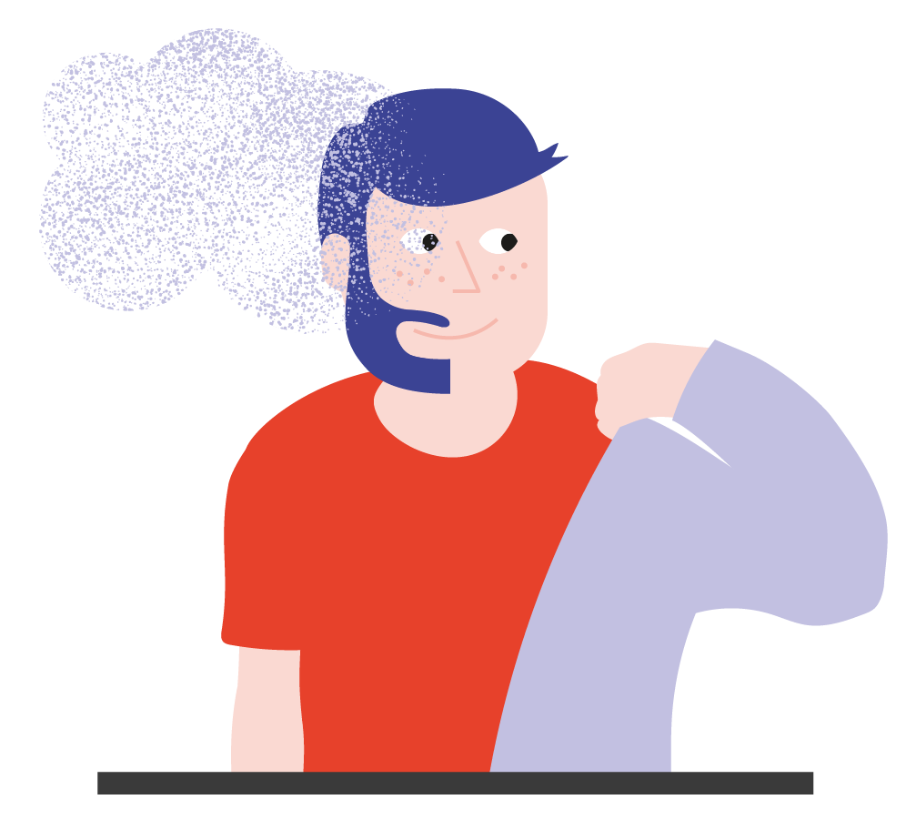 Un seul c&ocirc;t&eacute; de l'espace est per&ccedil;u